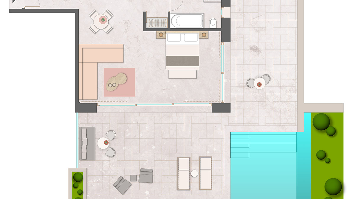 Deluxe Suite Private Pool Sea View